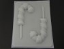 247 Candy Cane Large Chocolate or Hard Candy Lollipop Mold